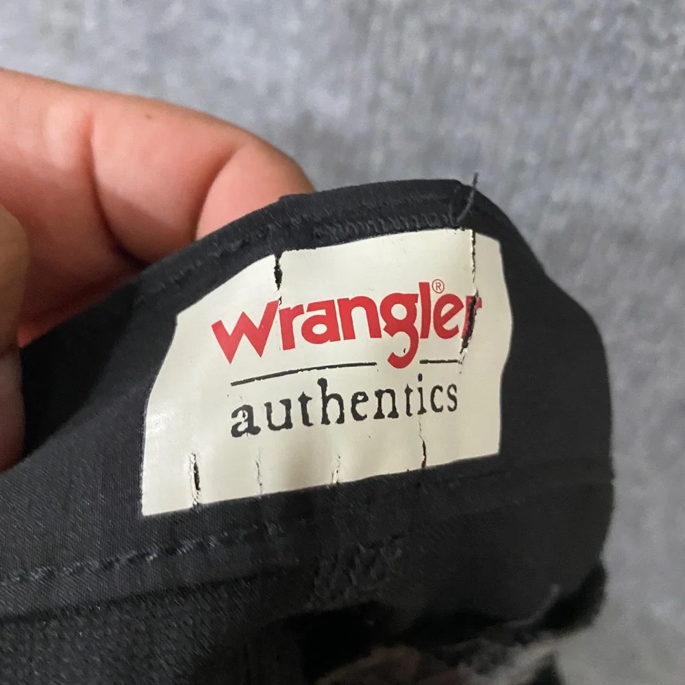 Wrangler Authentics Mens Outdoor Utility Shorts Black ZM926BL Size 46